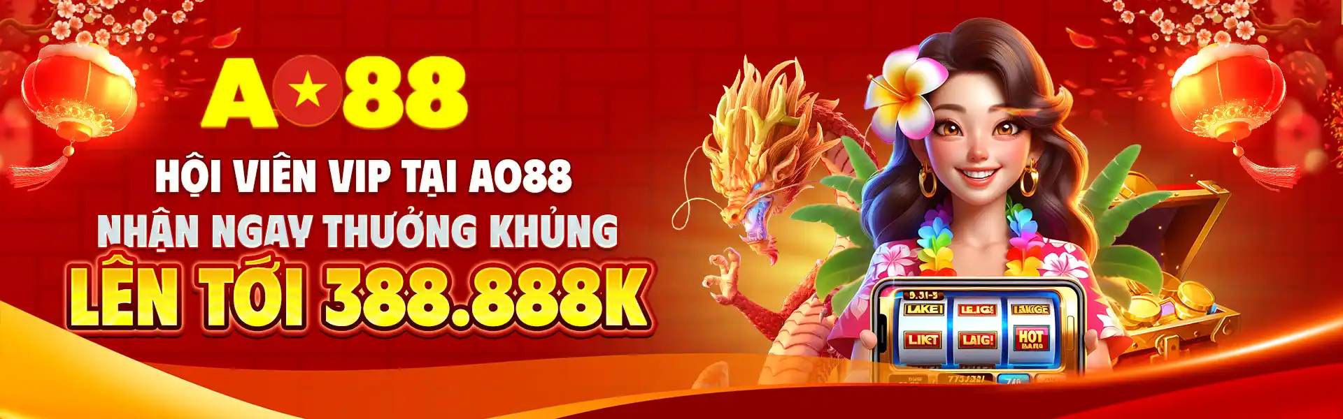 Hội Viên VIP Tại AO88 Nhận Ngay Thưởng Khủng Lên Tới 388.888K