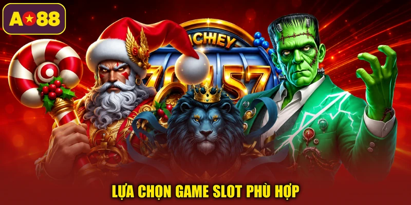 Lựa chọn game slot phù hợp